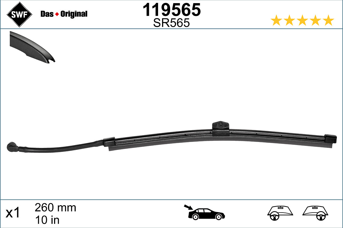 Wiper Blade - 119565 SWF